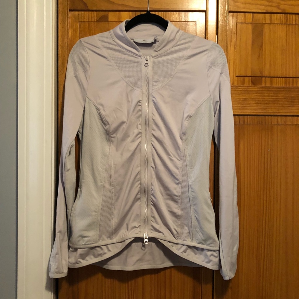 Stella McCartney Adidas Gray Mesh Running jacket